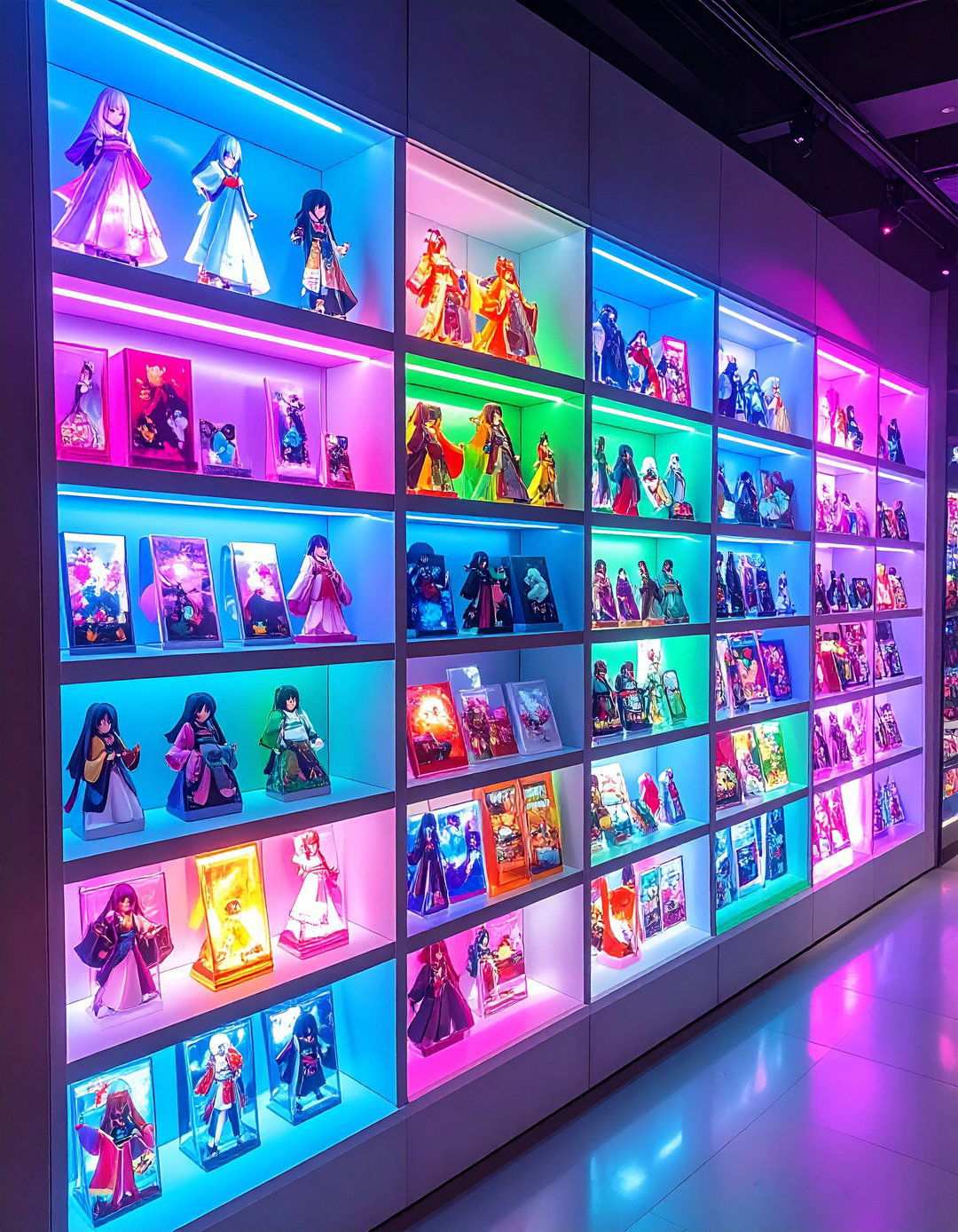 Wall Mounted Anime Room Display Ideas - 20 Anime Room Ideas