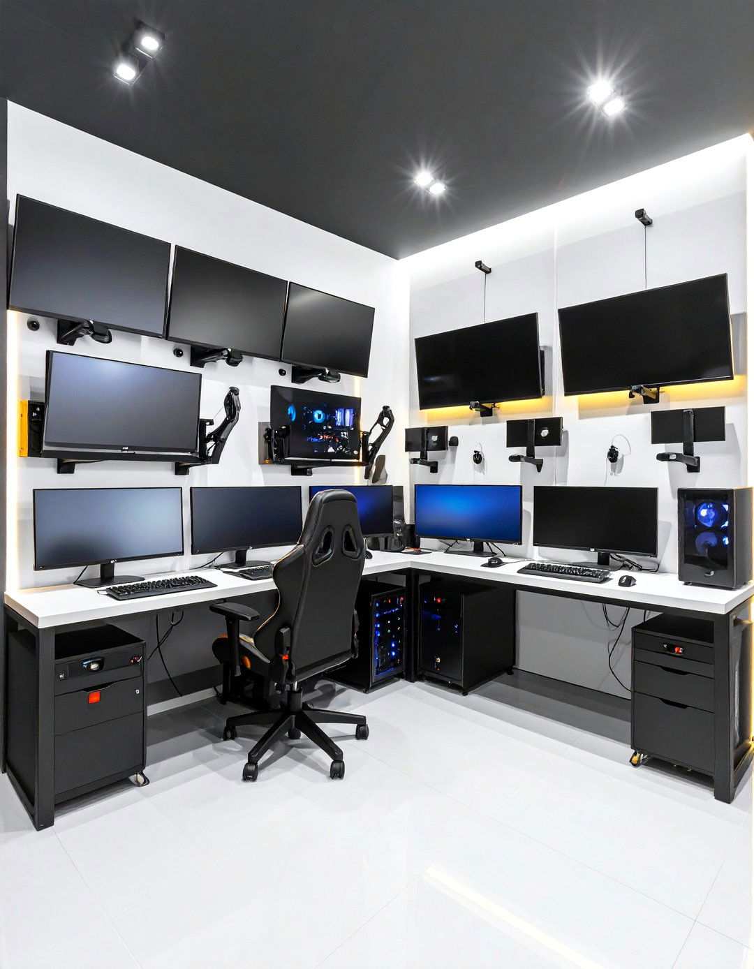 Wall Mounted Arcade Room Consoles - 20 Arcade Room Ideas