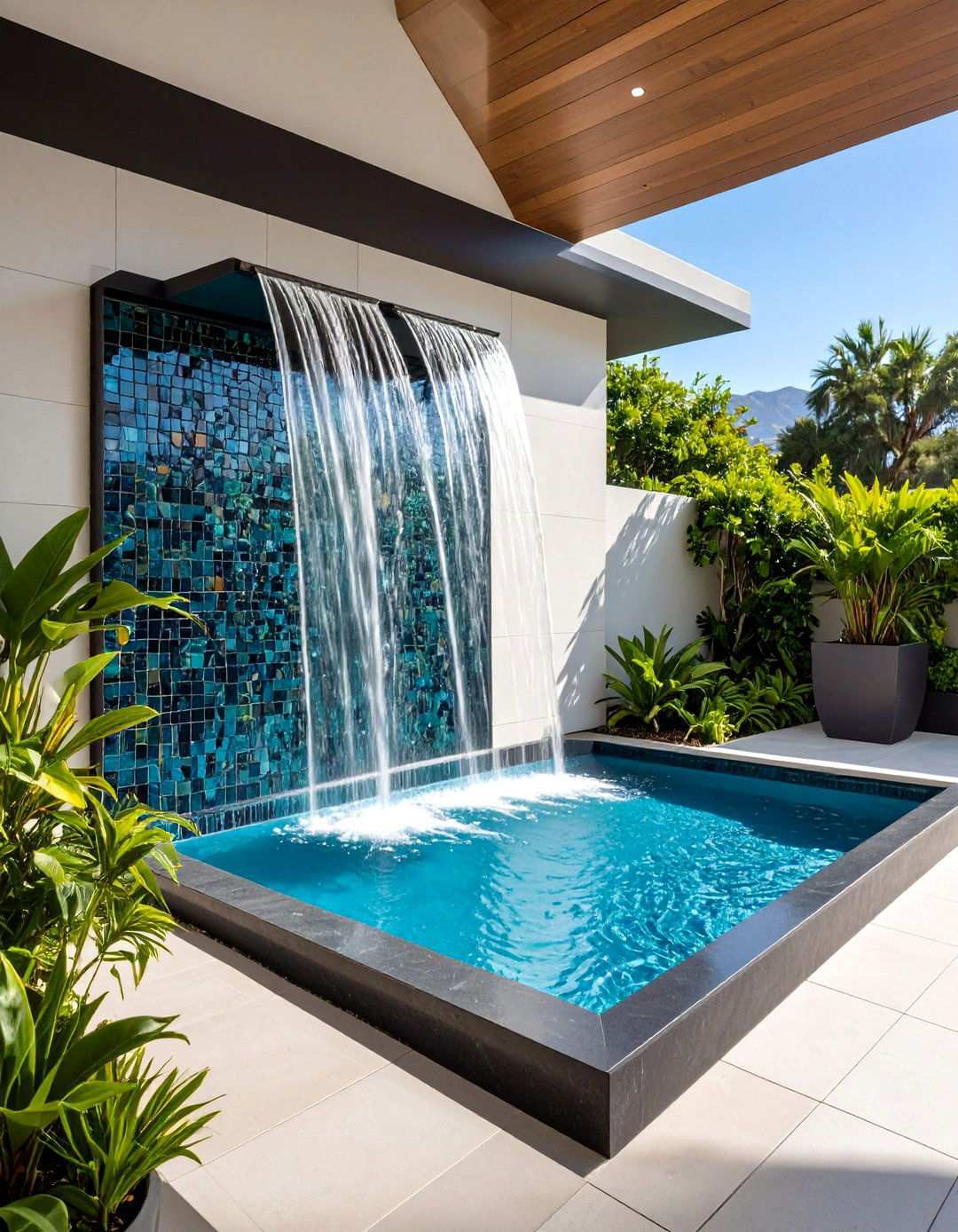 Wall Mounted Backyard Fountains for Space Saving Solutions - 20 Backyard Fountain Ideas