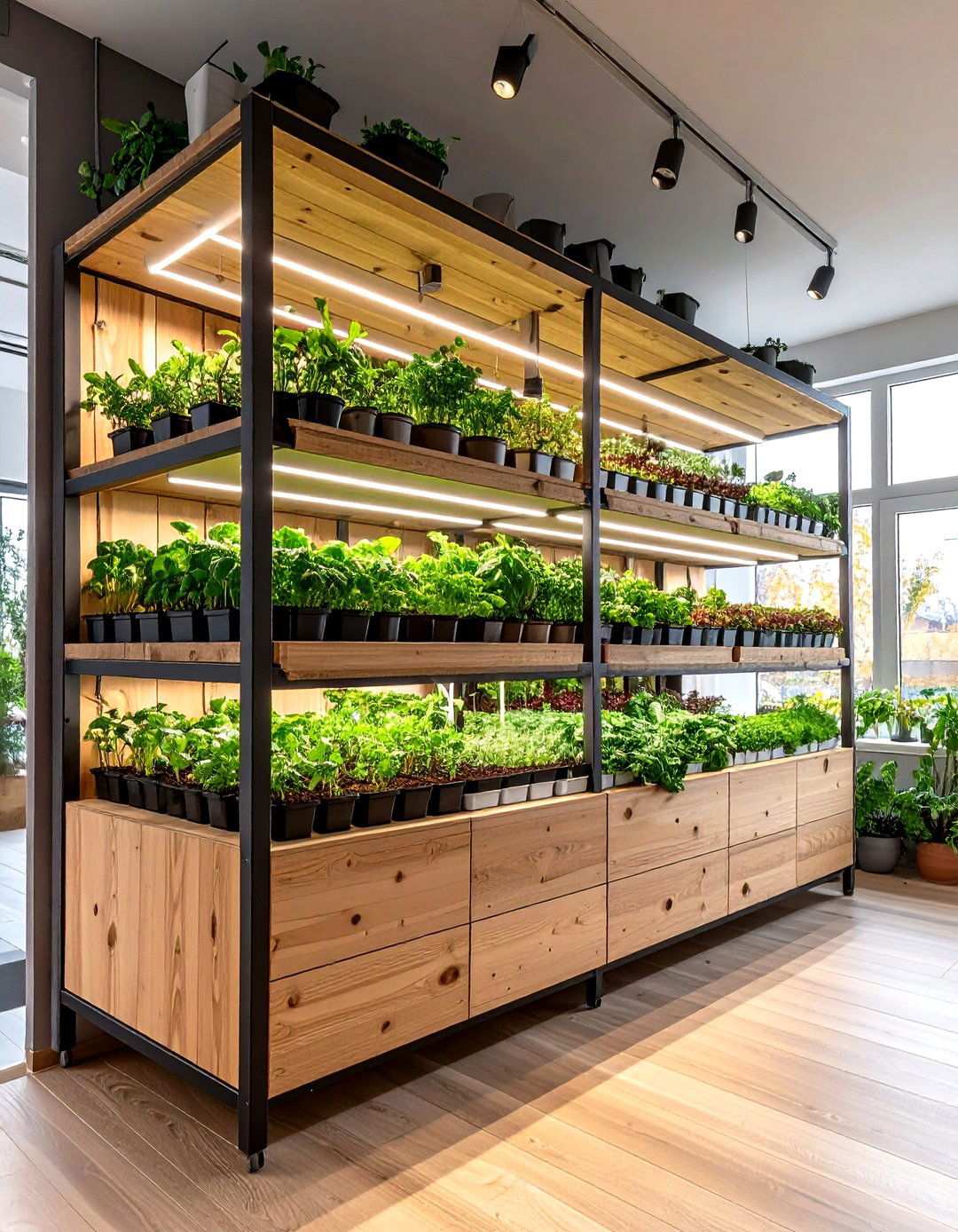 Wall Mounted Corner Greenhouse Cabinet - 20 Corner Greenhouse Ideas