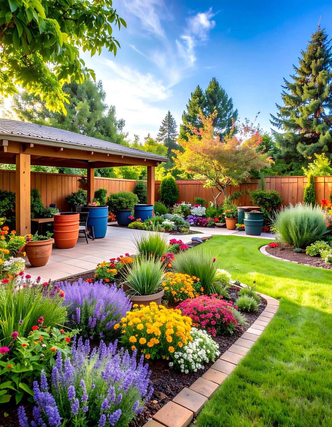 Water Smart Backyard Landscapes - 20 Backyard Ideas