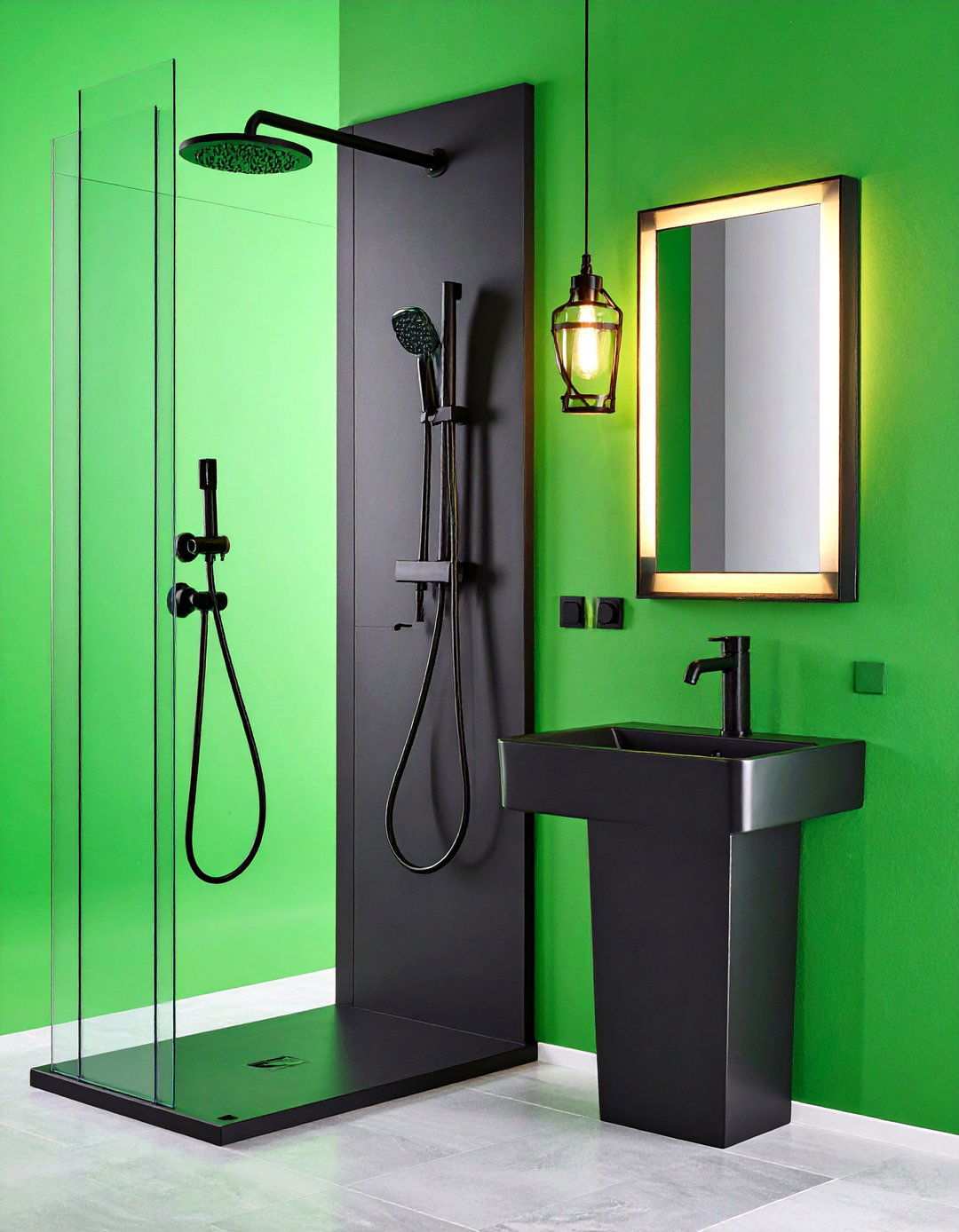 Water Wise Black Fixtures Savings in Style - 20 Bathroom With Black Fixtures
