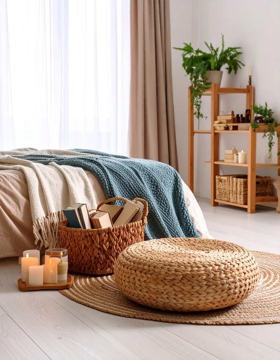 Wellness Retreat Bedroom Corner - 20 Bedroom Ideas for Women