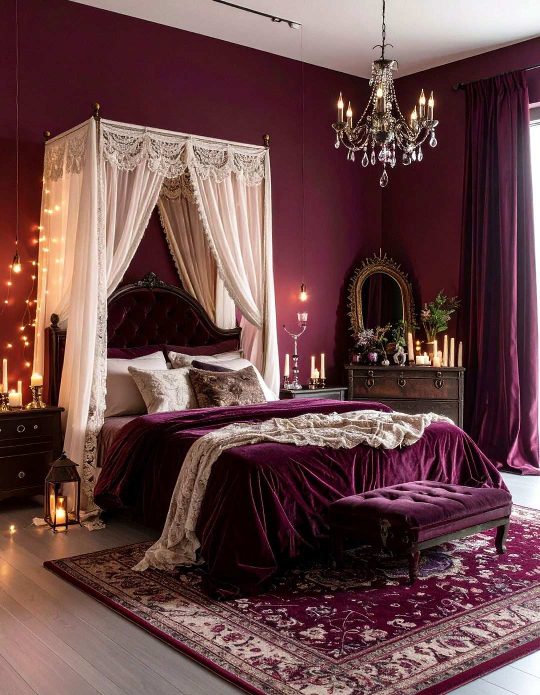Whimsigoth Dream Bedroom Drama - 20 Bedroom Ideas for Women