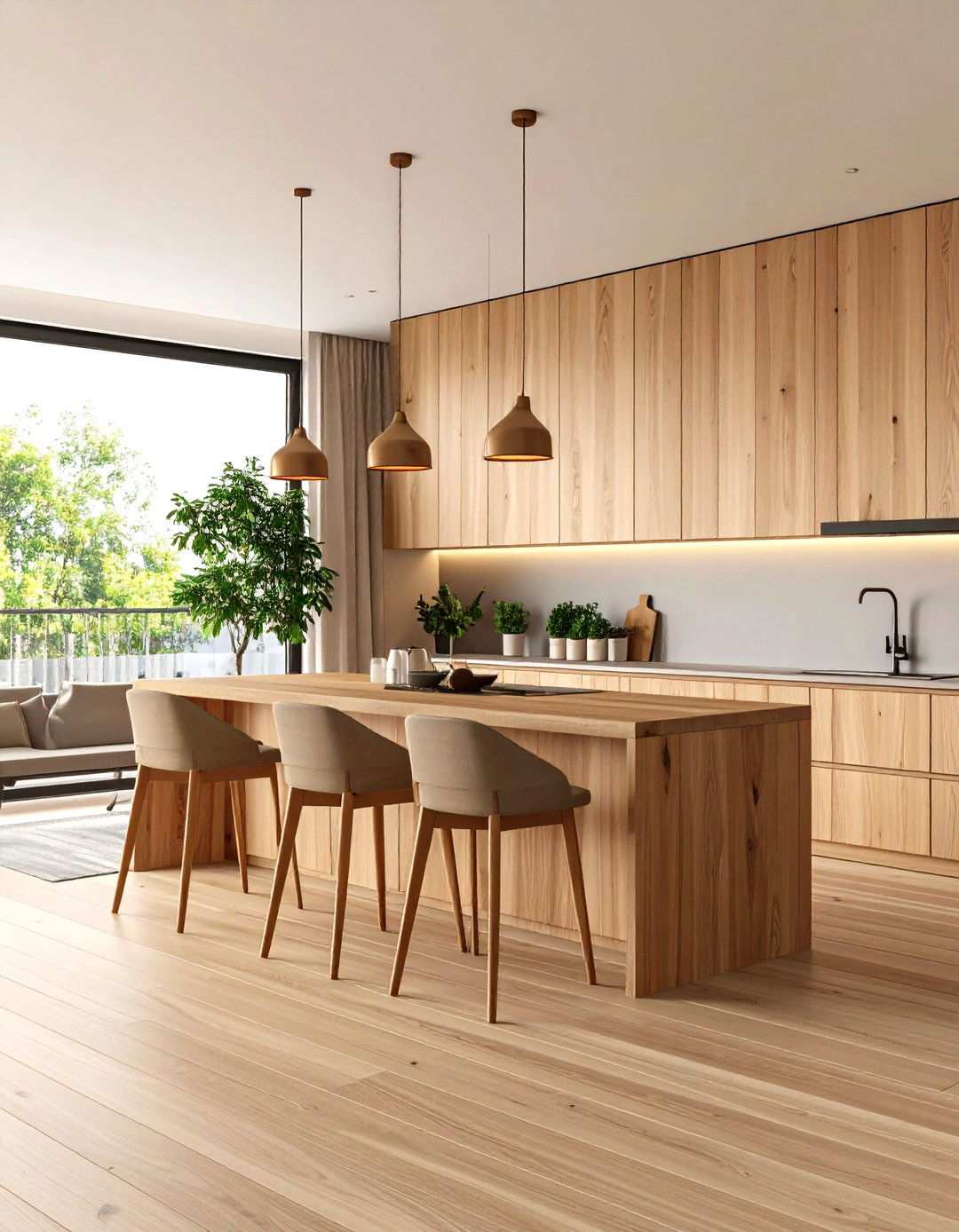 Wood Paneled Warmth Boost Kitchen - 20 70s Kitchen Ideas